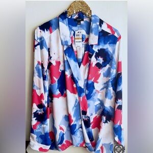 NWT ALFANI PLUS SIZE 4X WOMEN’S WRAP TOP